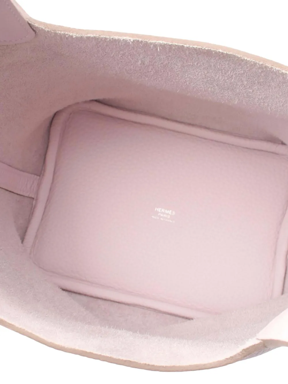 Hermès Pre-owned 2024 Clemence Picotin Lock 18 Handbag in Pink, view 4