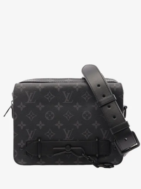 Louis Vuitton Pre-Owned sacoche à bandoulière monogrammé Steamer à monogramme Eclipse (2021-2026)
