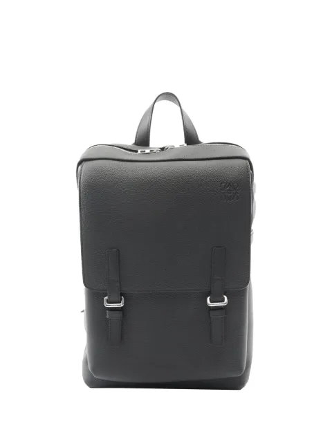 Loewe Pre-Owned mochila Anagram Military de piel 2010-2026