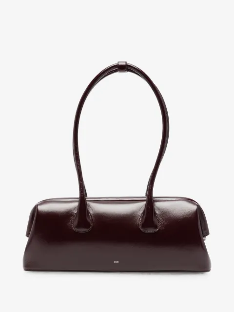 Osoi Boat Wide leather shoulder bag