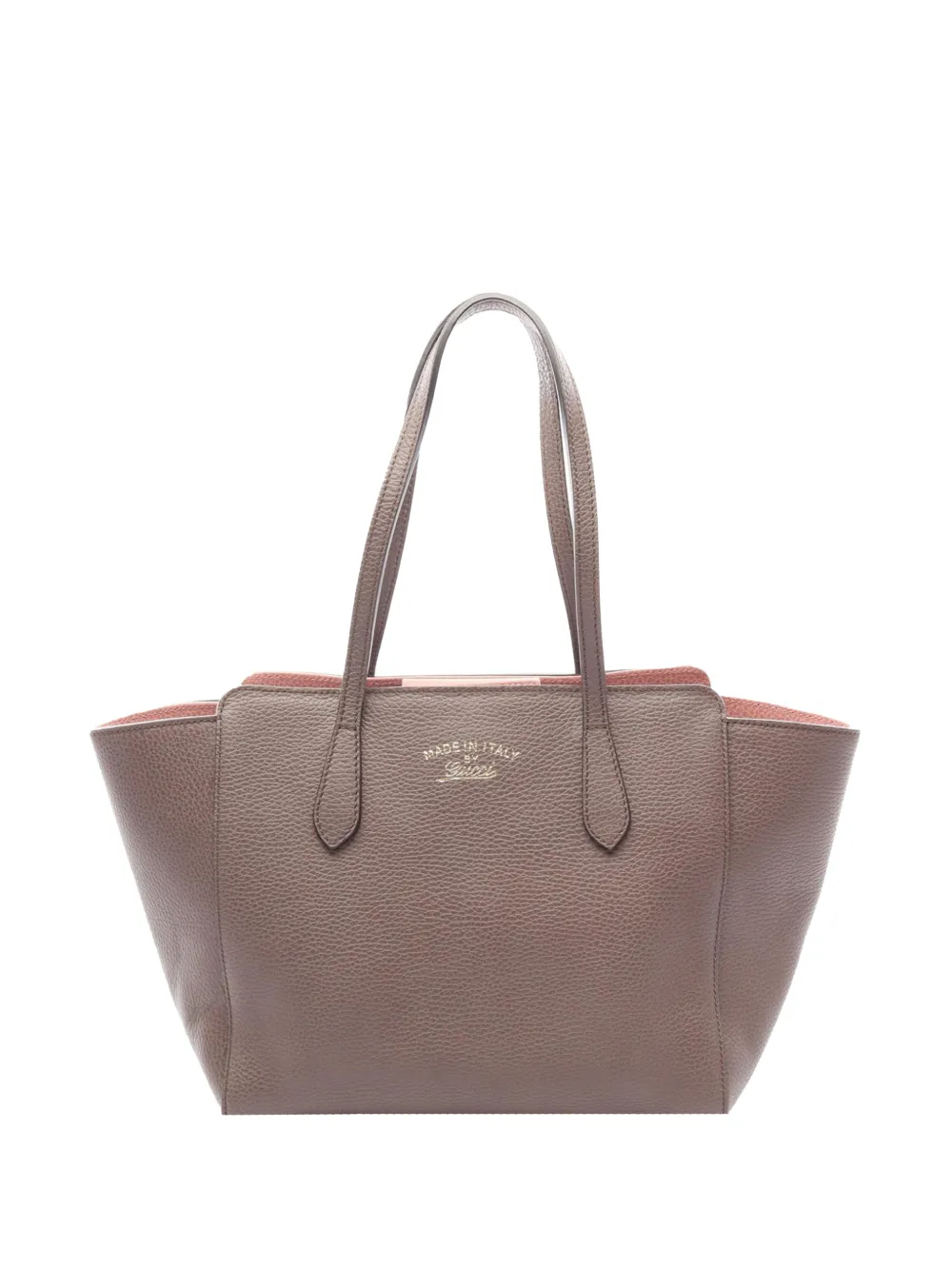Gucci Pre-Owned Borsa tote Swing media in pelle 2000-2015 - Toni neutri