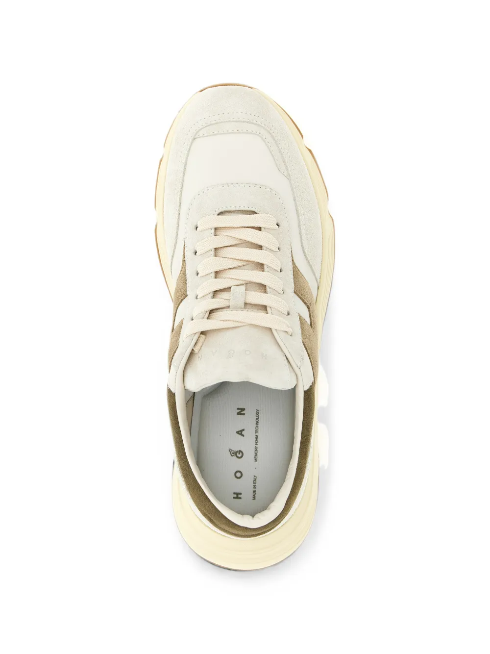 Hogan Hyperlight logo-patch sneakers Beige