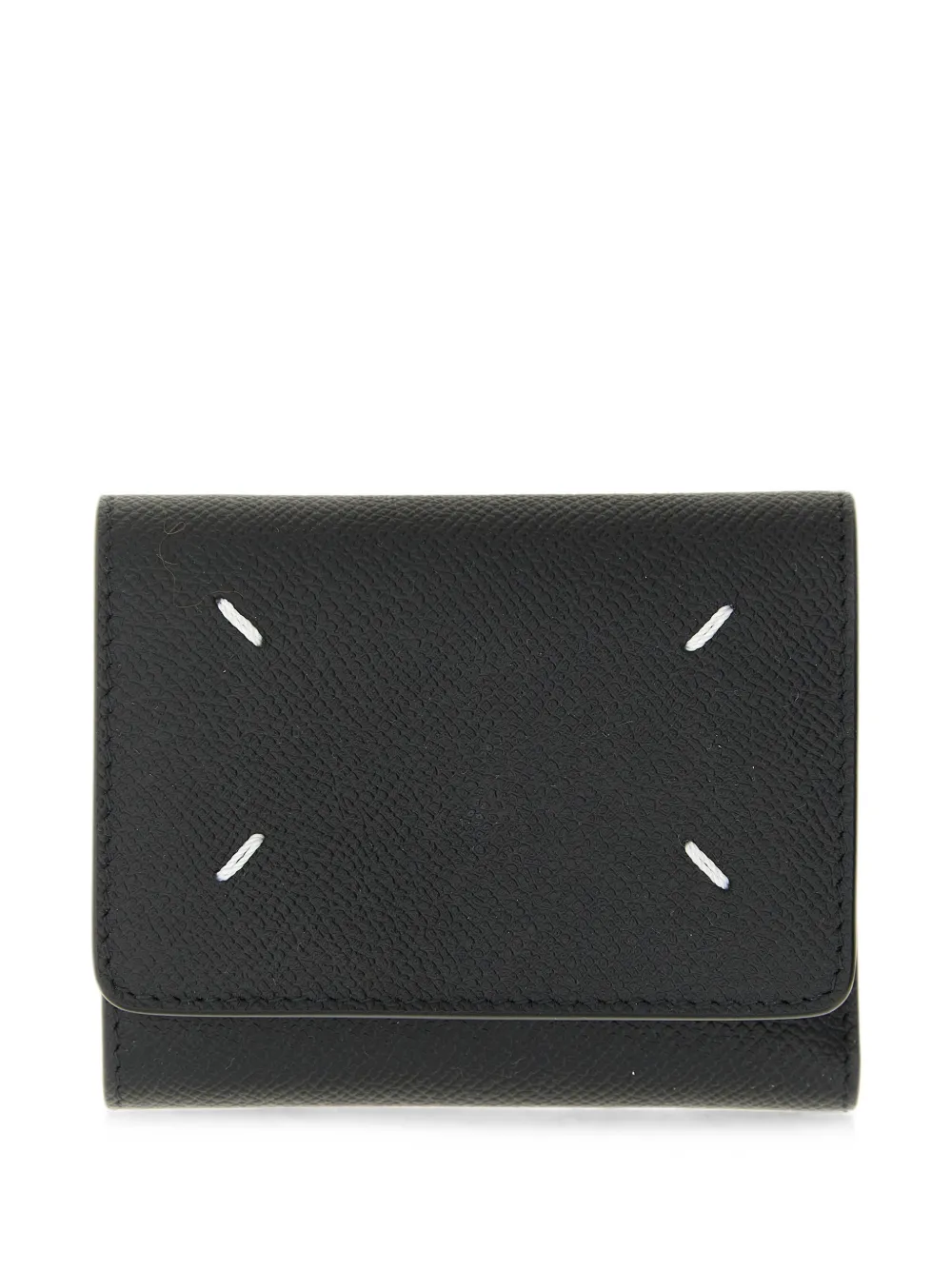 Maison Margiela Four Stitches leather wallet - Nero