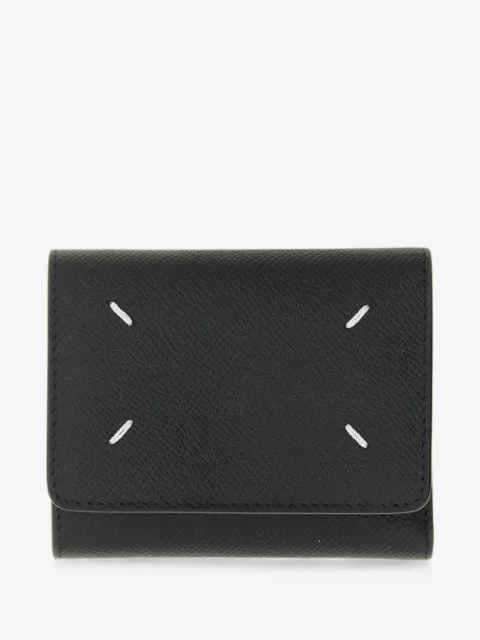 Maison Margiela cartera con motivo Four Stitches