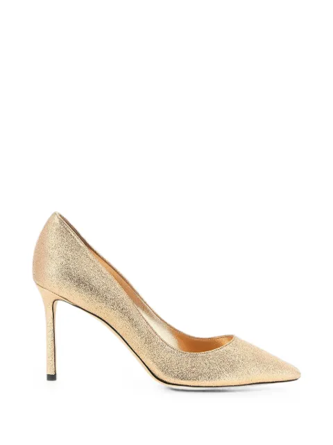 Jimmy Choo Romy 85 metallic pumps
