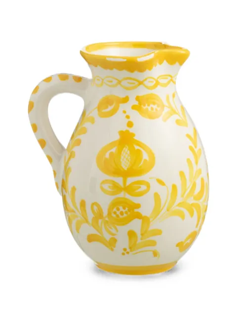 J-LINE Granada floral-print jug