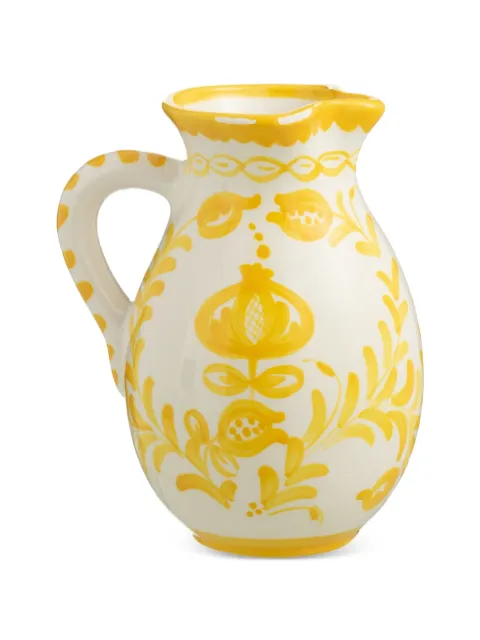 J-LINE Granada Krug mit Blumenprint