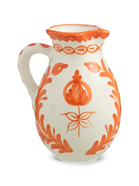 J-LINE Granada floral-print jug