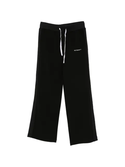 RETERNITY logo-print drawstring track pants