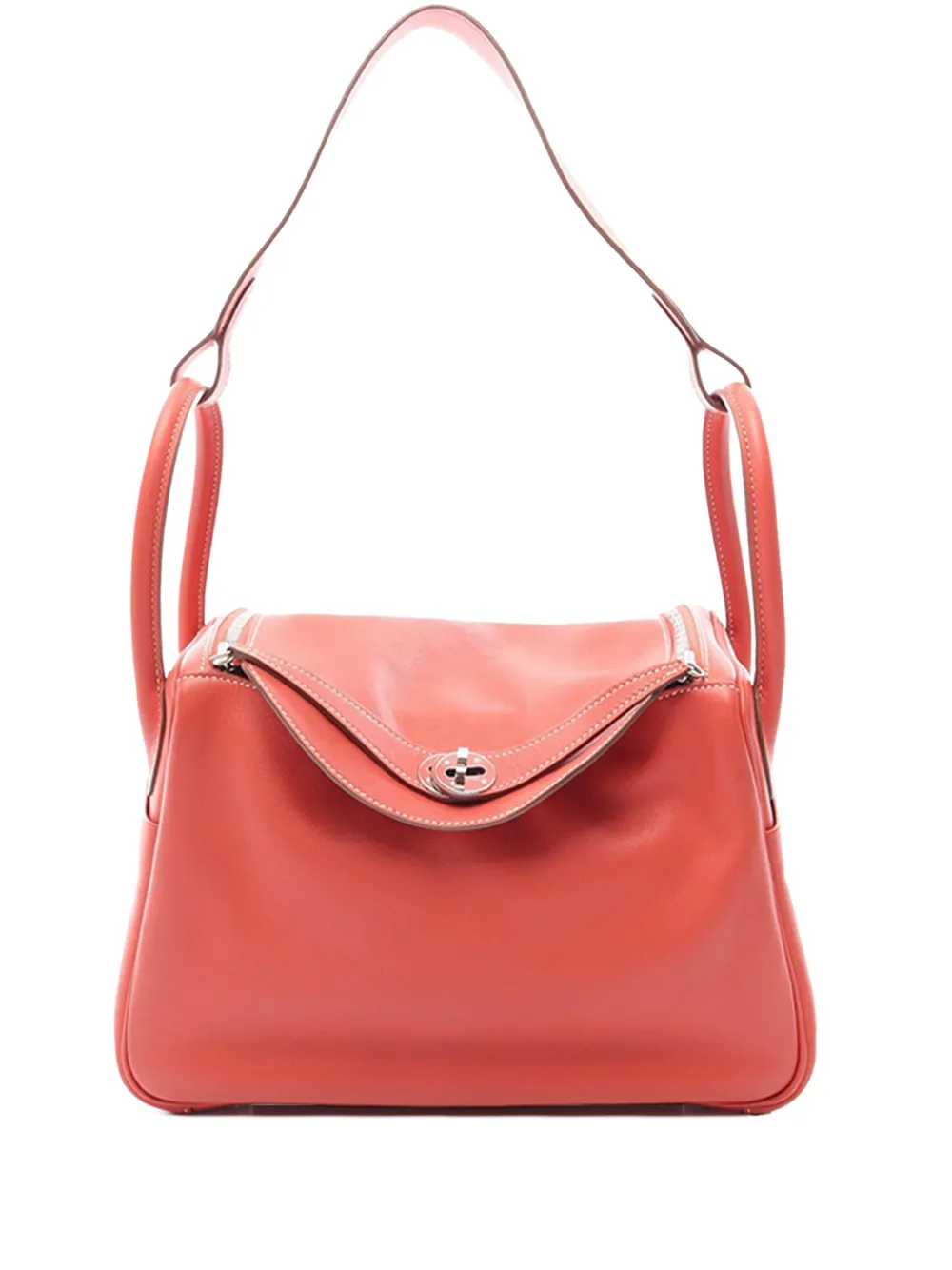 Hermès Pre-Owned 2014 Swift Lindy 30 shoulder bag - Orange
