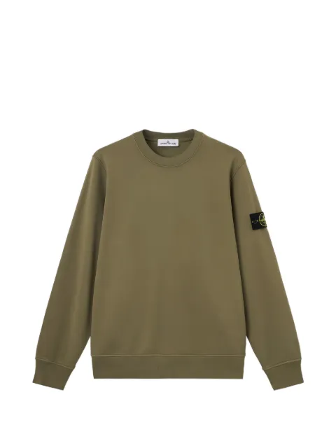 Stone Island logo-patch sweatshirt