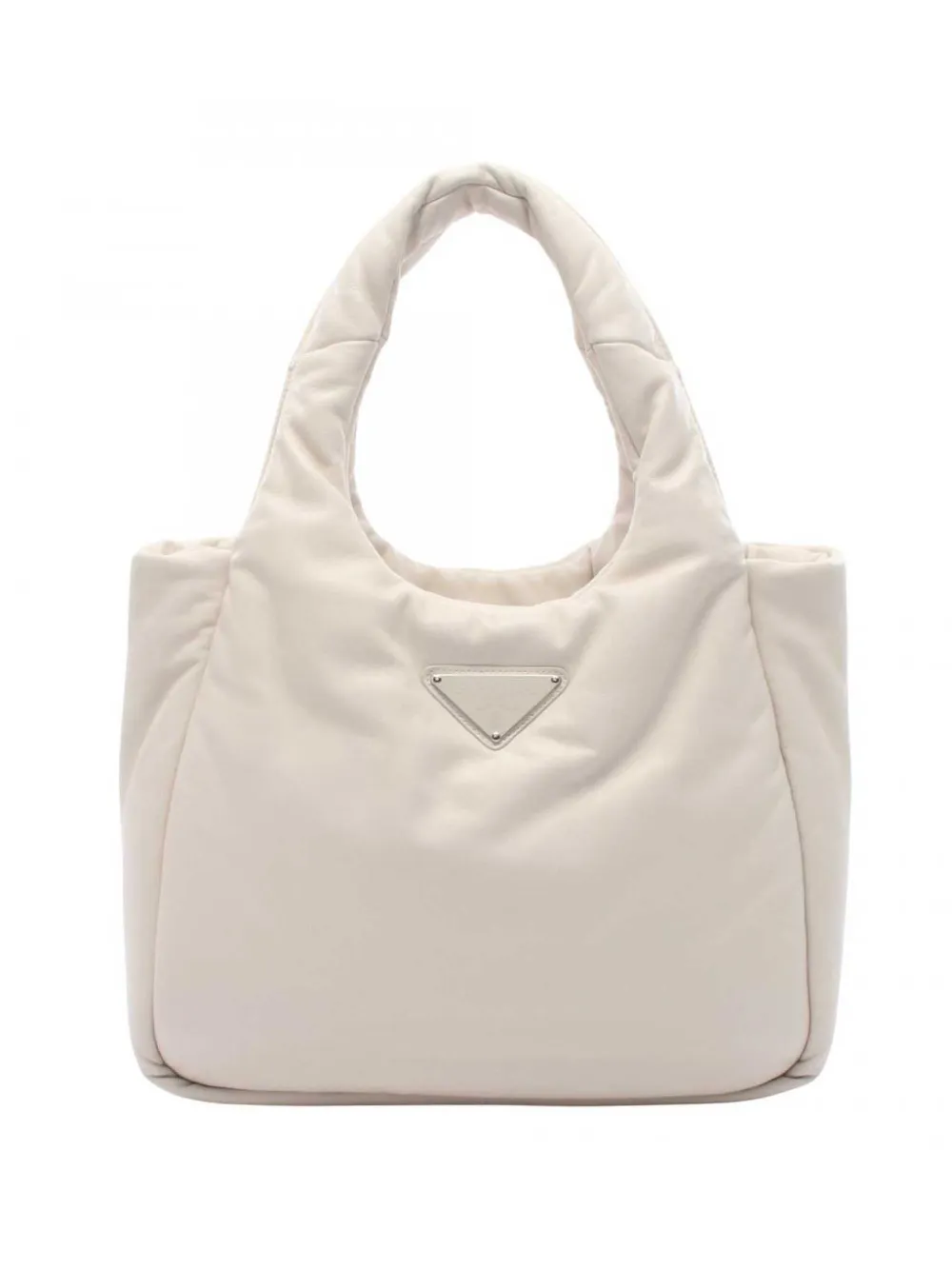 Prada Pre-Owned 2013-2026 mittelgroßer Soft Padding Tote Bag - Weiß