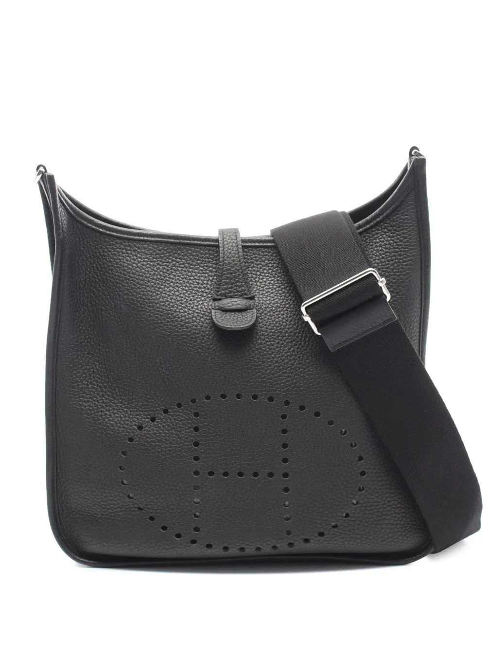 Hermès Pre-Owned 2024 Clemence Evelyne III Umhängetasche 29cm - Schwarz