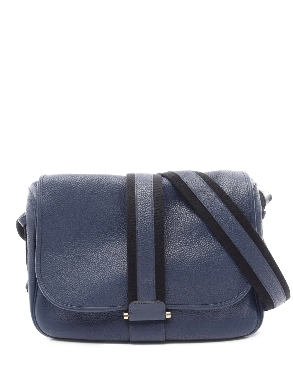 Hermès Pre-Owned Borsa a tracolla Bourlingue in pelle Clemence 2014 - Blu