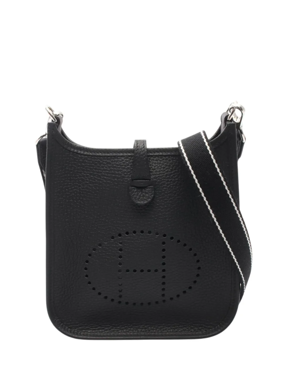 Hermès Pre-Owned 2025 Clemence Evelyne Amazone Umhängetasche 16cm - Schwarz