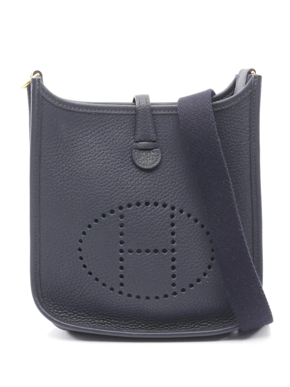 Hermès Pre-Owned 2021 Clemence Evelyne Amazone Umhängetasche 16cm - Blau