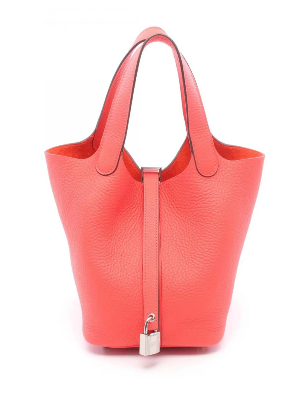 Hermès Pre-Owned 2022 Clemence Picotin Lock Handtasche 18cm - Rot