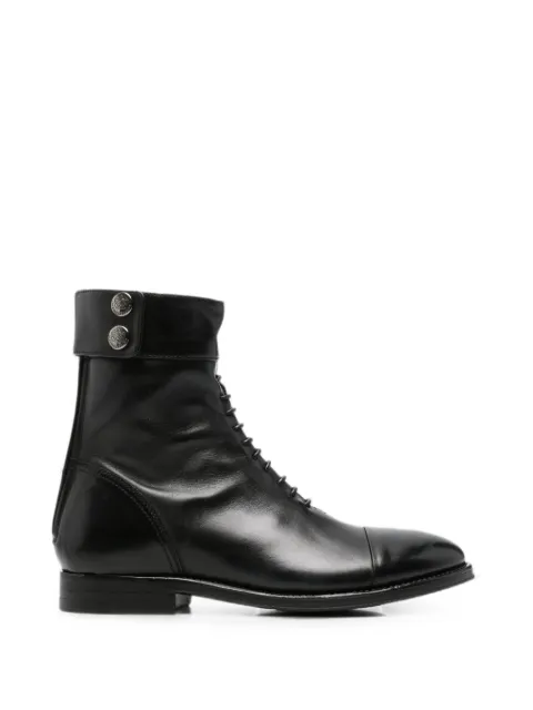 Alberto Fasciani lace-up button-detail boots