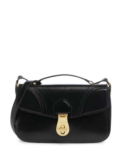 The Bridge bolso shopper de cuero con solapa superior