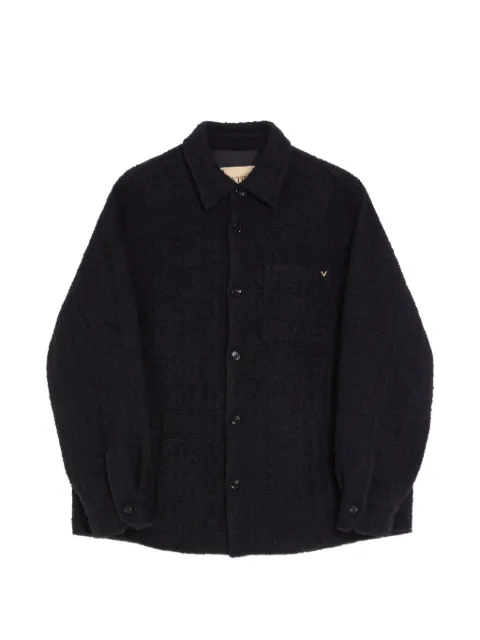 Valentino Garavani VLogo bouclé jacket