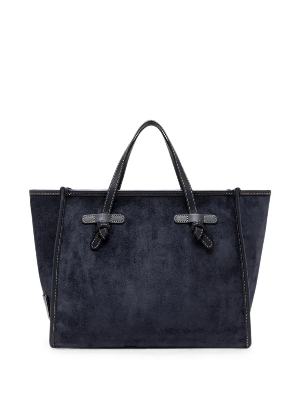 GIANNI CHIARINI Marcella suède shopper Blauw