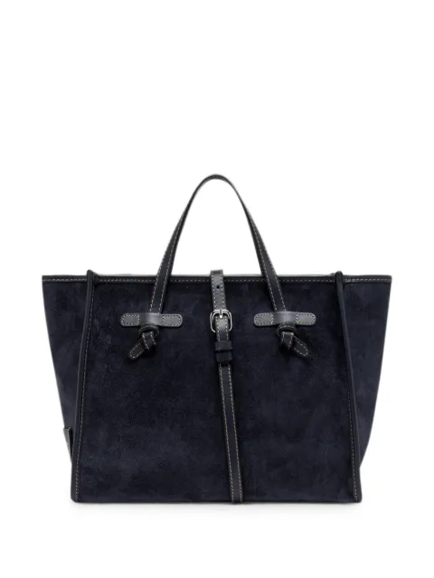 GIANNI CHIARINI Marcella 32 suede tote bag