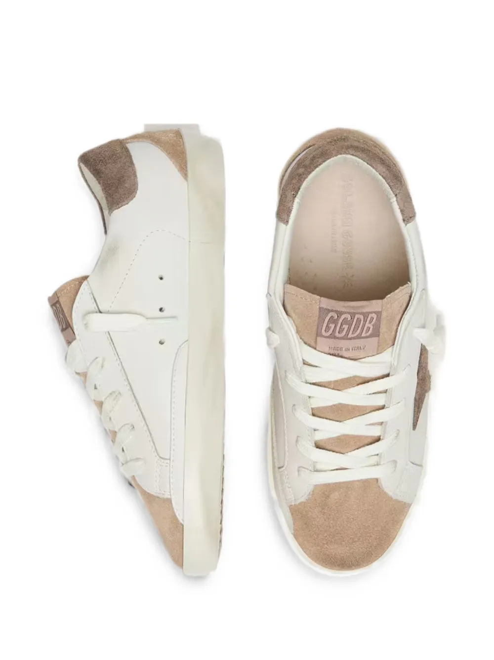 Golden Goose Kids Super-Star sneakers Wit