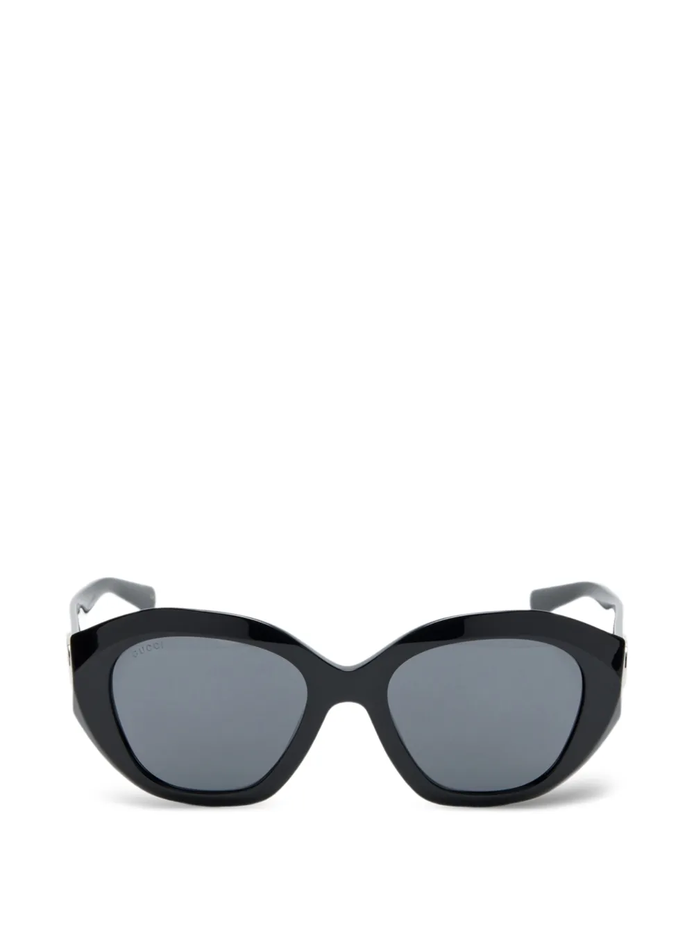 Gucci Eyewear Interlocking G cat-eye sunglasses - Schwarz