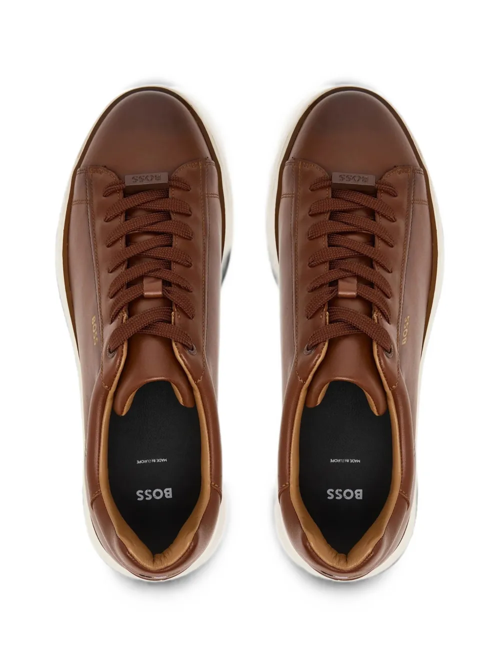 BOSS logo-print sneakers Bruin