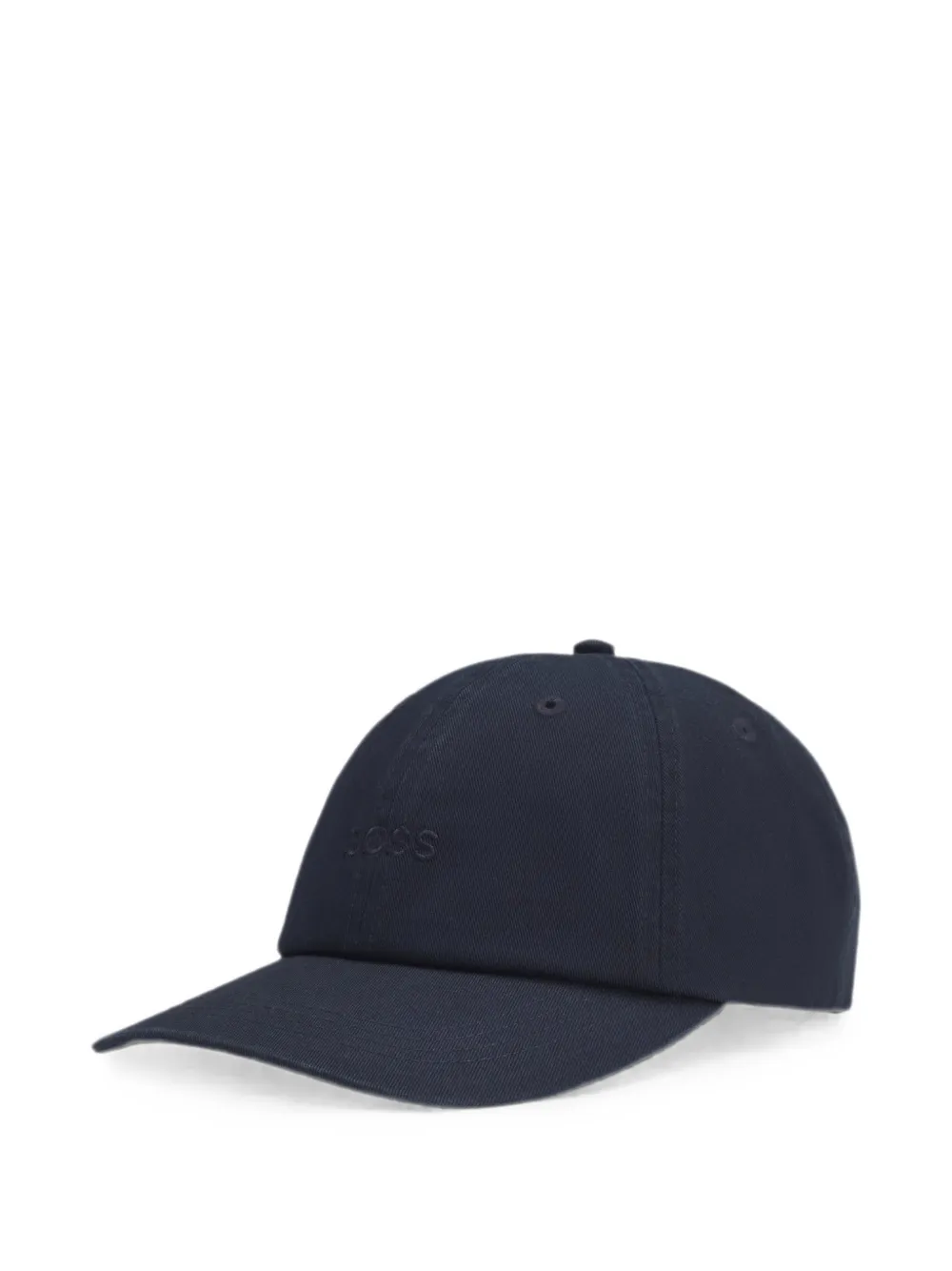 BOSS Pet met geborduurd logo Blauw