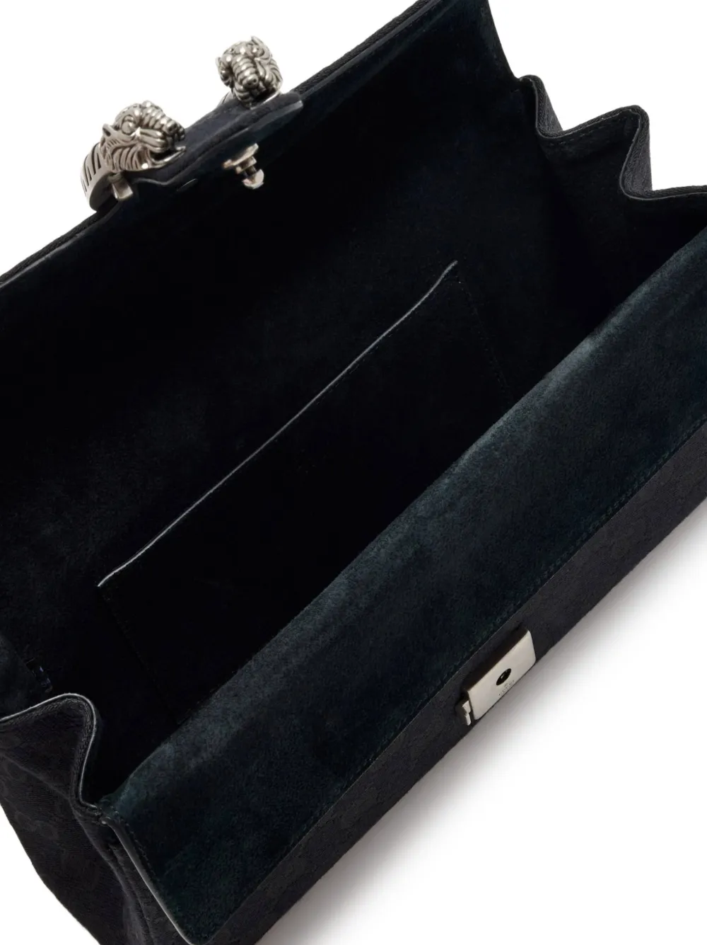 Gucci Medium Dionysus GG Supreme clutch Zwart