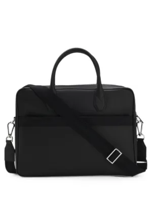 Zegna レザー ビジネスバッグ | ブラック | FARFETCH JP