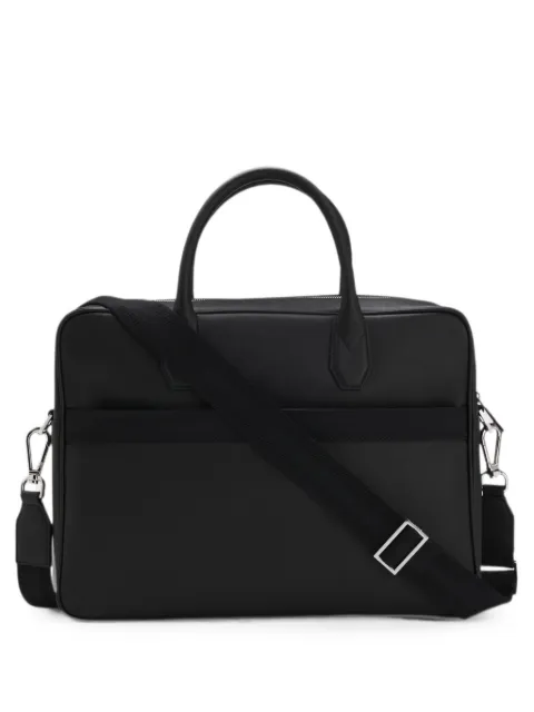 BOSS logo-plaque briefcase