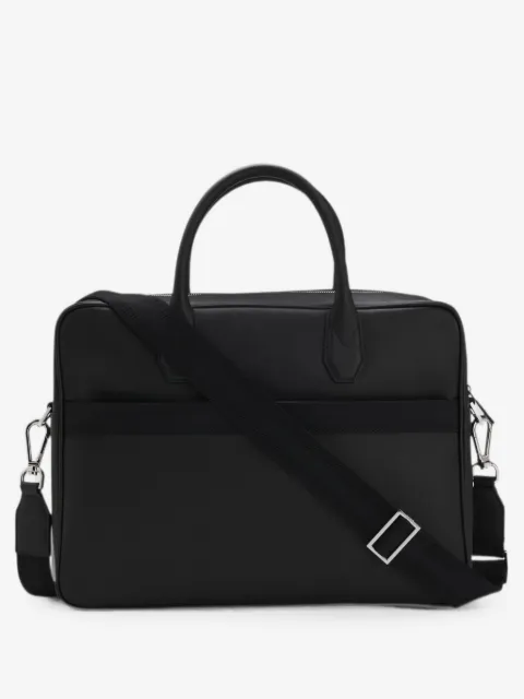 BOSS logo-plaque briefcase