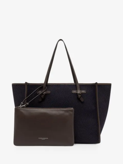 GIANNI CHIARINI sac cabas Marcella à motif de chevrons