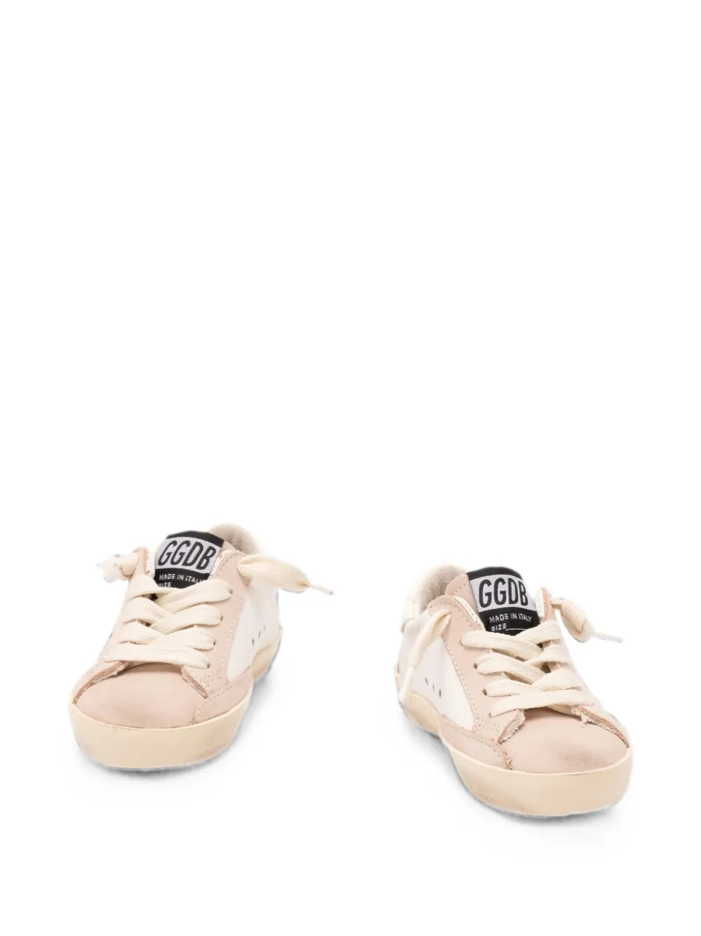 Golden Goose Kids Super Star leather sneakers Roze