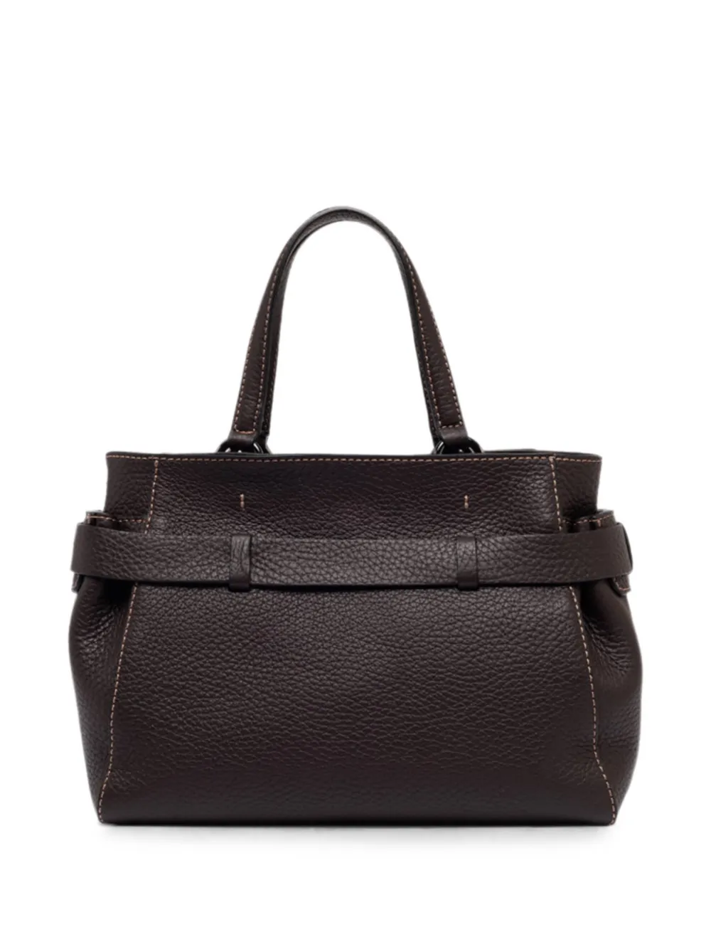 GIANNI CHIARINI Miranda shopper van bewerkt leer Bruin