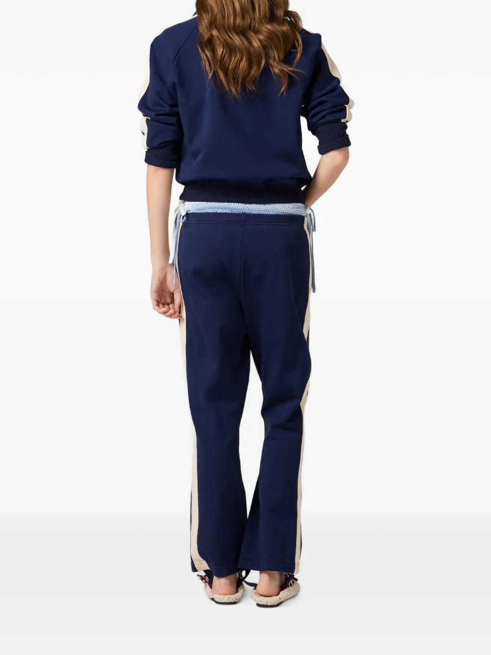 Miu Trainingsjack met zijstreep Blauw