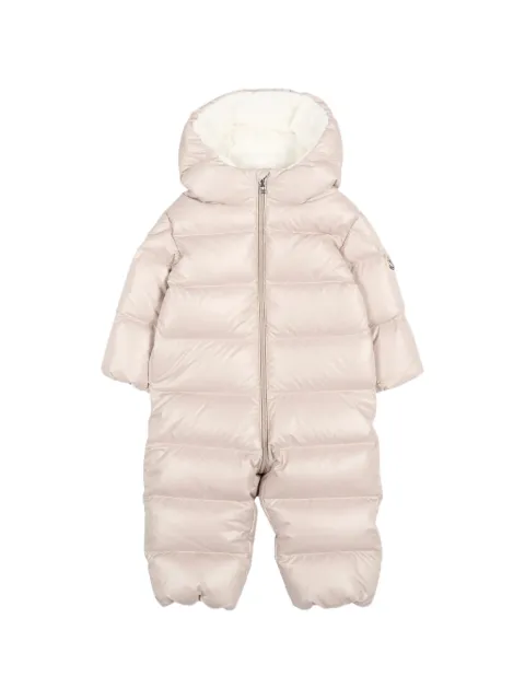 Moncler Enfant padded hooded snowsuit