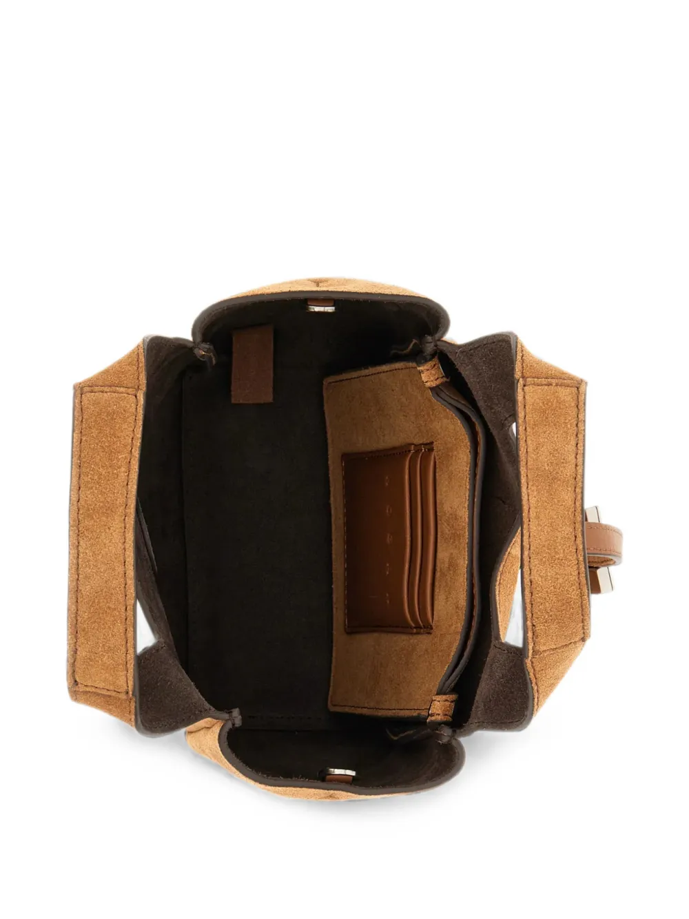 Hogan Shopper met logoplakkaat Bruin