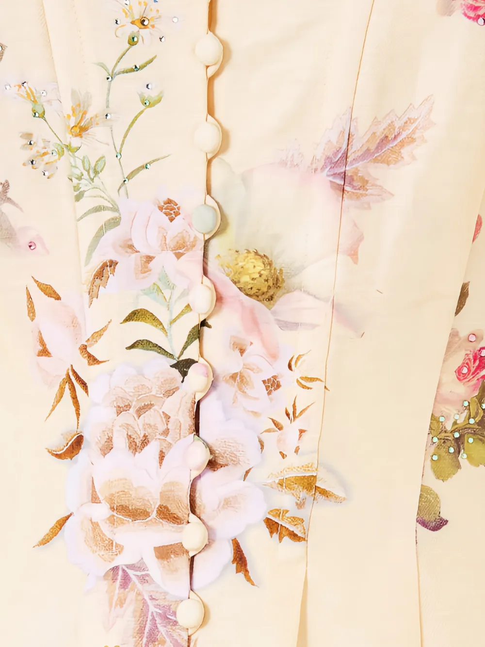 Camilla Adorned In Aranjuez maxi-jurk met bloemenprint Roze