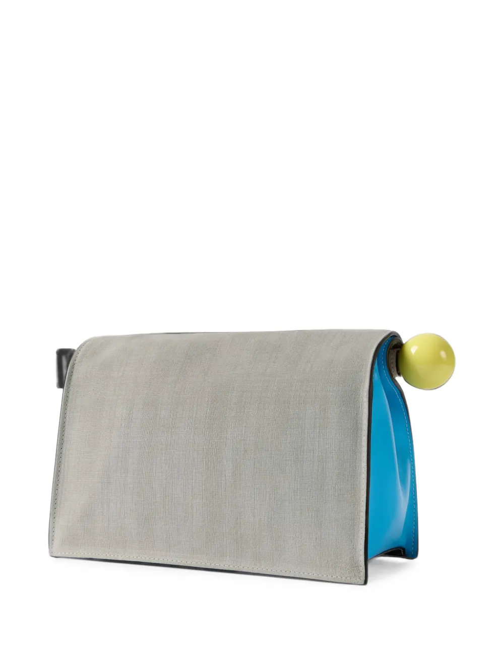 Jacquemus The Rond Carré Clutch in Neutrals, view 3