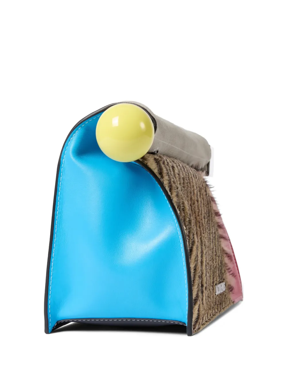 Jacquemus The Rond Carré clutch - Grigio