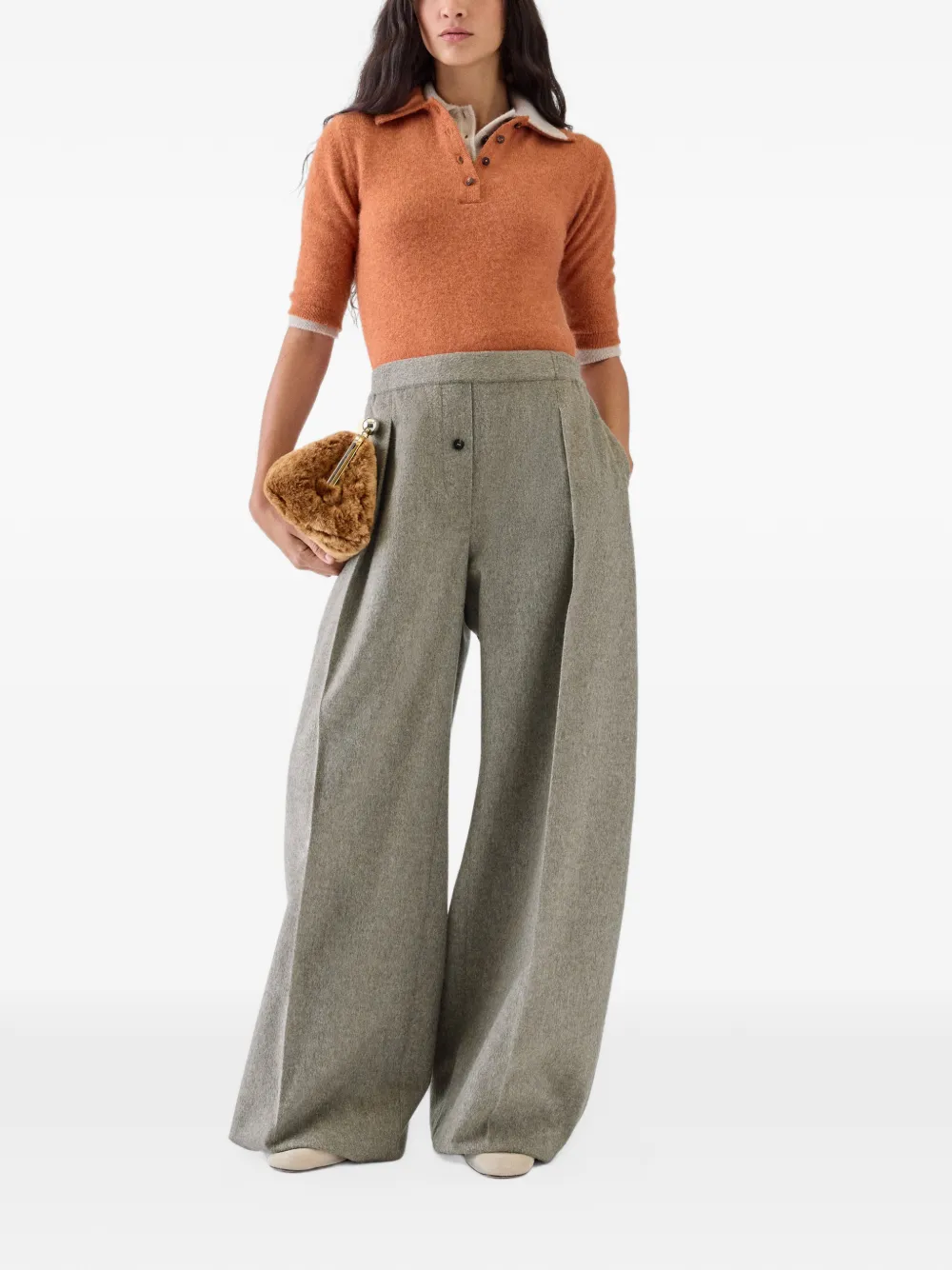 Jacquemus The Flanelle pants Grijs