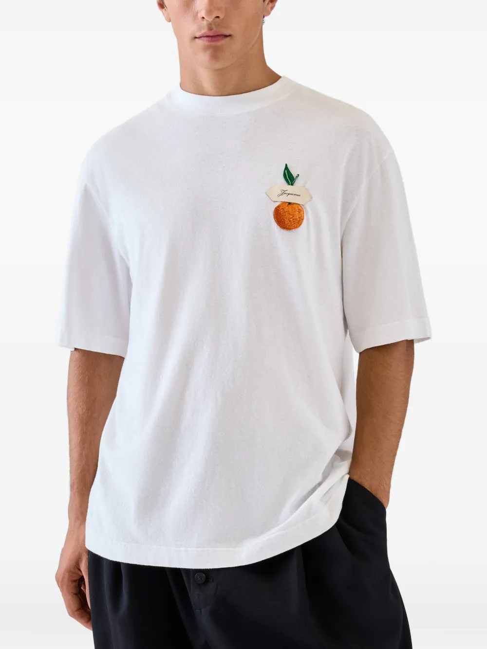 Jacquemus T-shirt with Clémentine patch