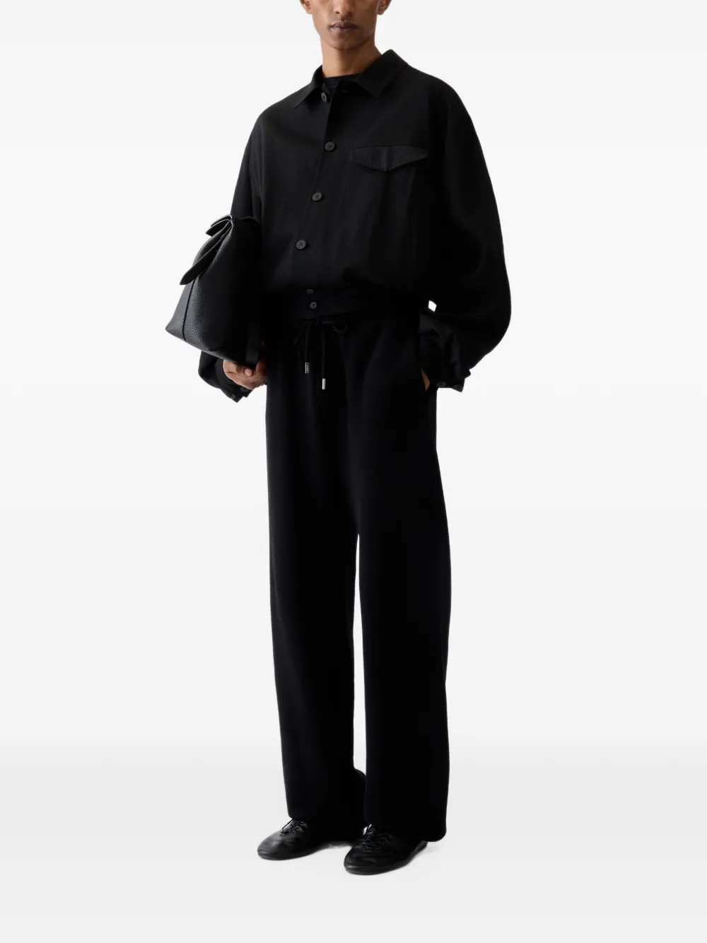 JACQUEMUS 토르네오 플리스 스웻팬츠
