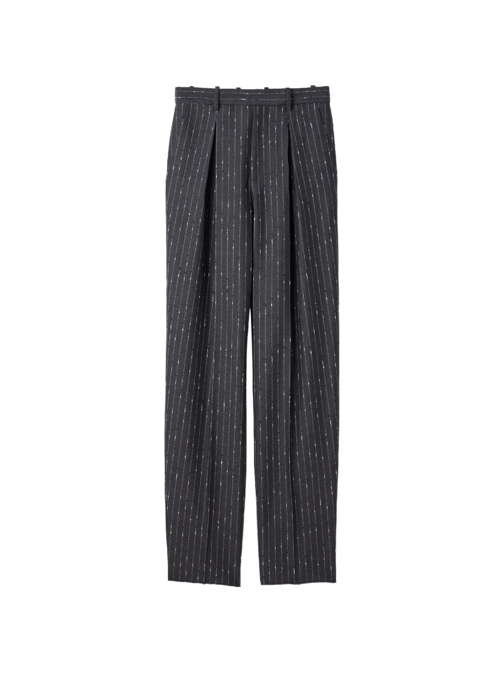 Jacquemus The Losange pantalon met plooien Grijs