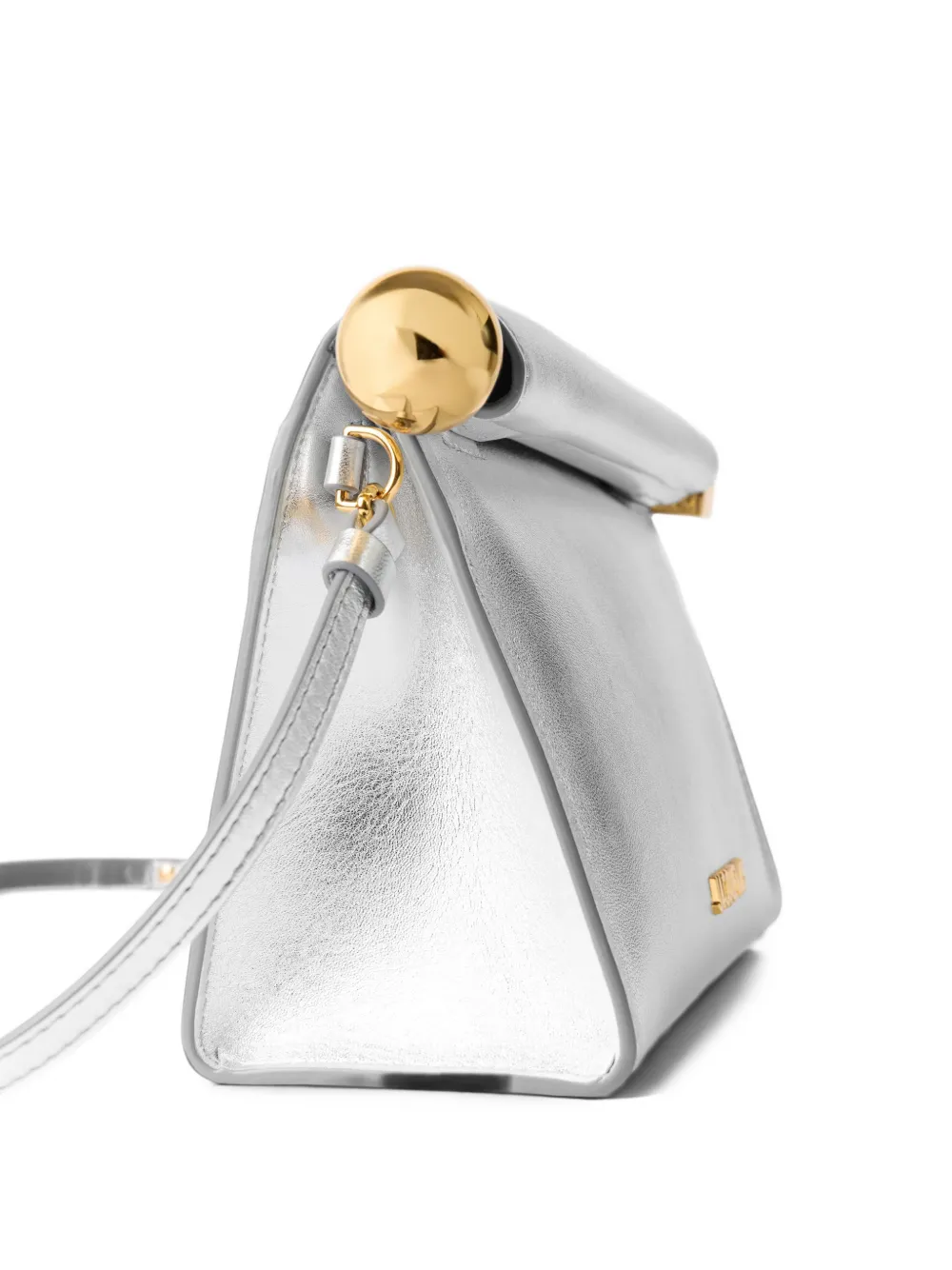 Jacquemus The Rond Carré bag Zilver