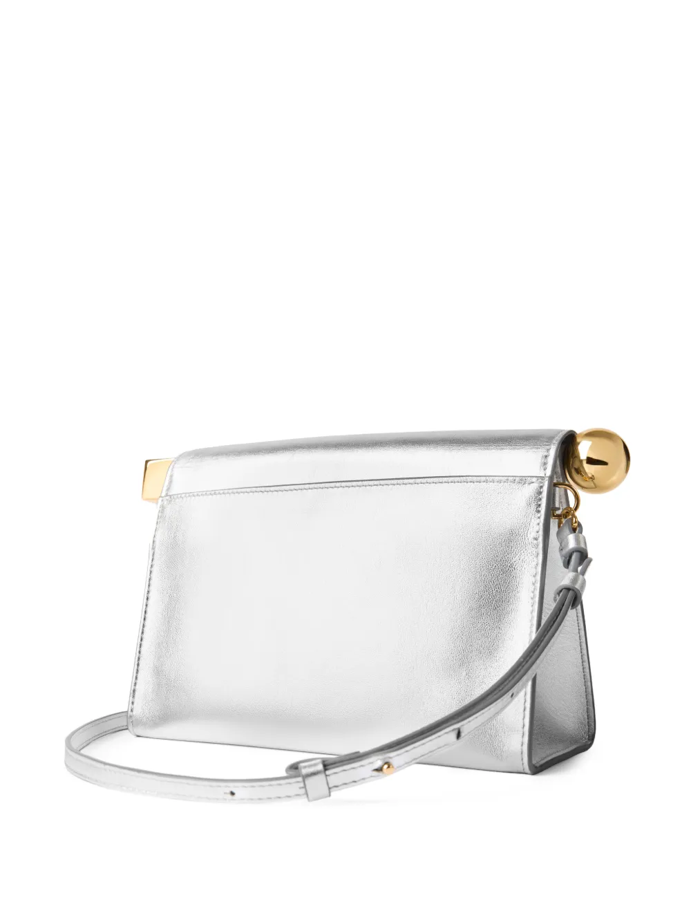 Jacquemus The Rond Carré bag Zilver