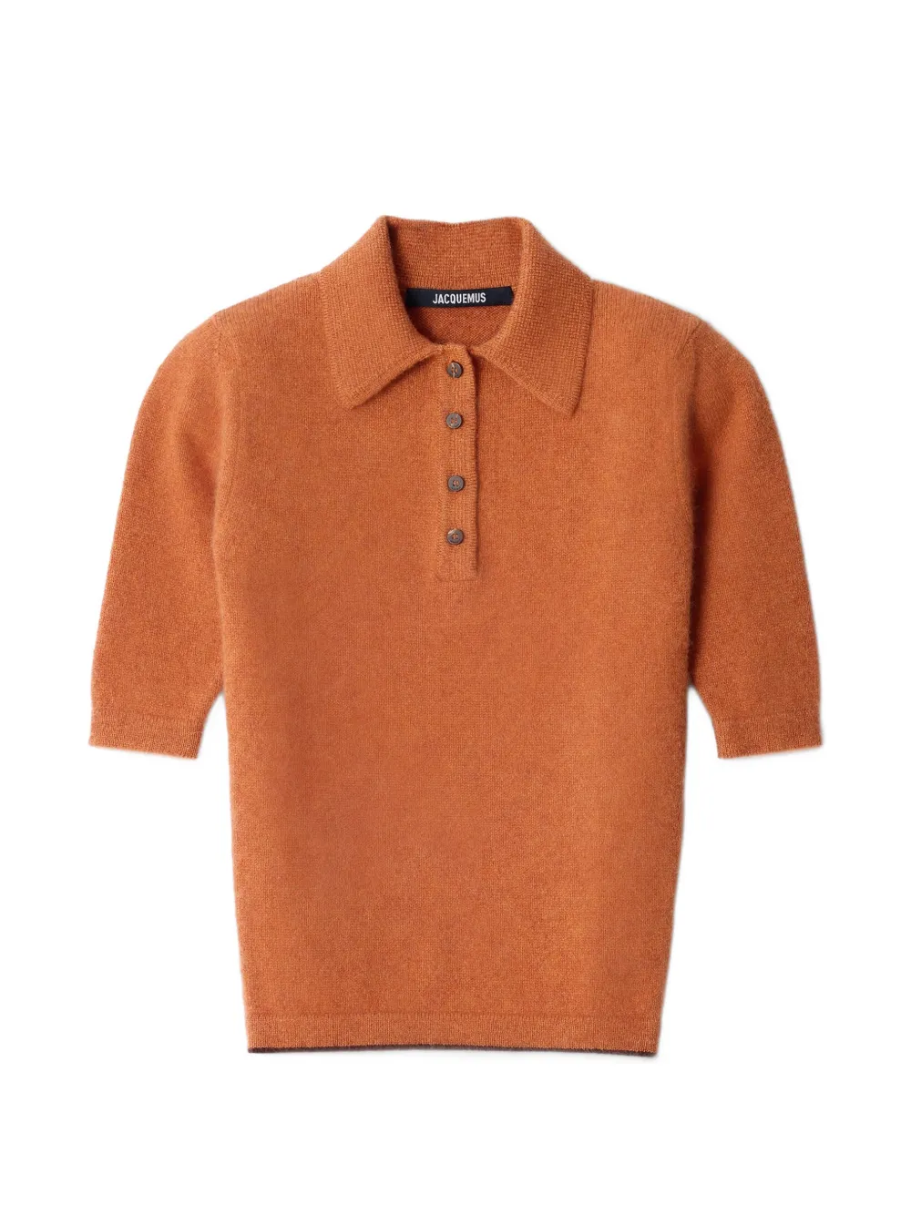 Jacquemus The Cachemire polo shirt - Orange